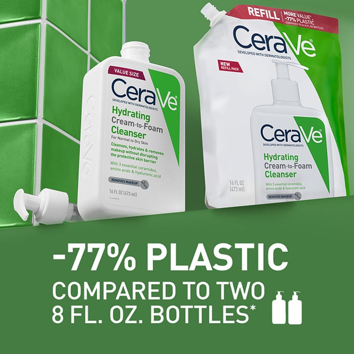 Hydrating Cream-to-Foam Cleanser Refill - Image 4