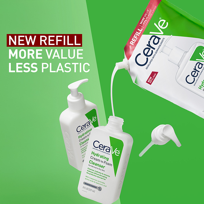 Hydrating Cream-to-Foam Cleanser Refill - Image 2